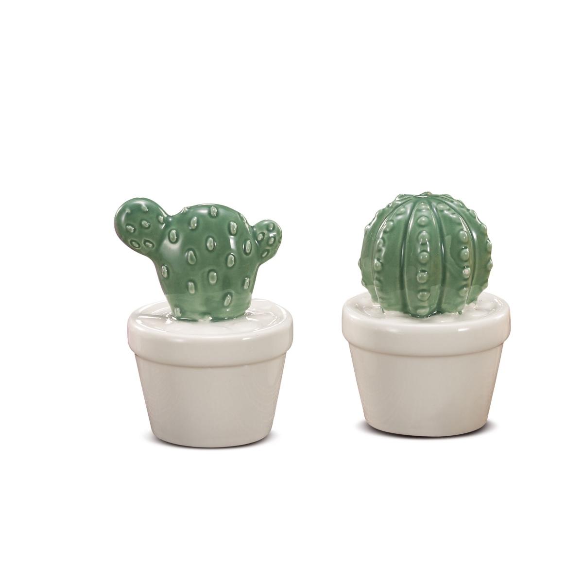 Decorazione cactus  in ceramica 6x8,5 cm