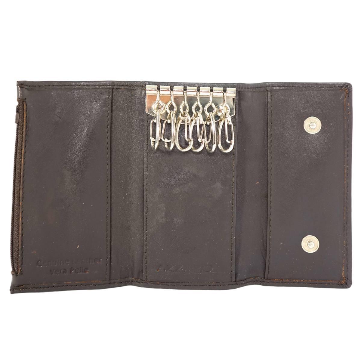 Portachiavi in pelle uomo Azzaro