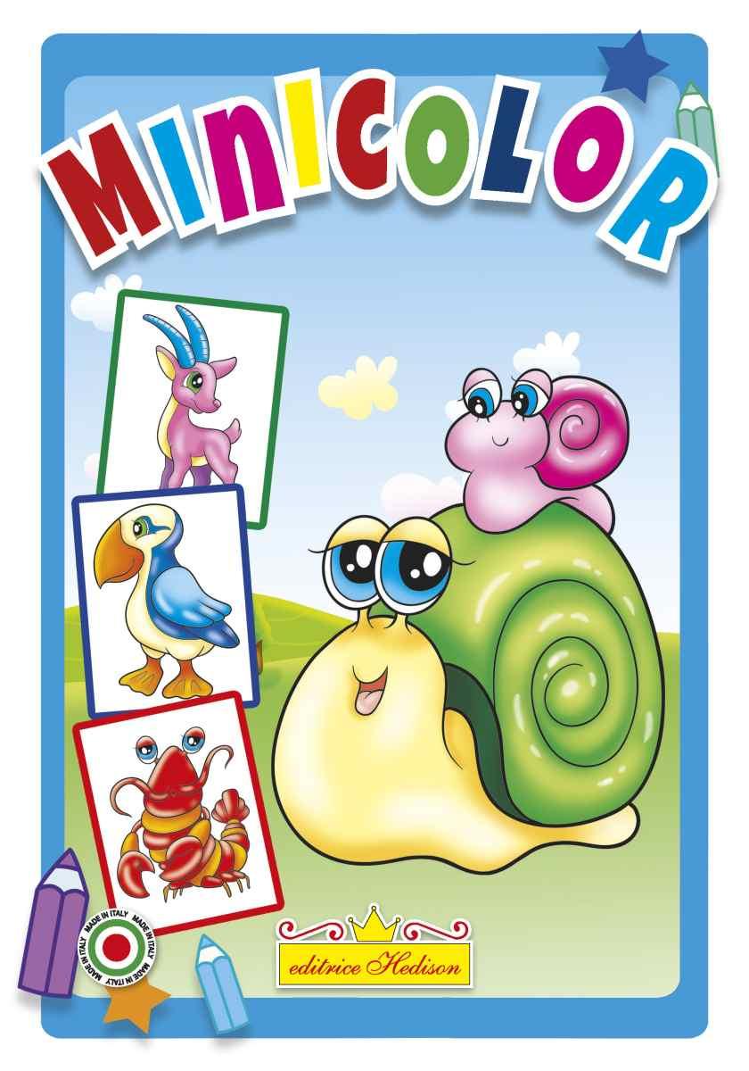 Minicolor libro da colorare lumachina 15 x 21 cm.