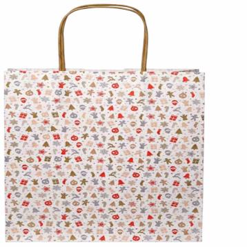 Shopper in carta h.49 x l.45 x p.15 cm fantasia st.moritz