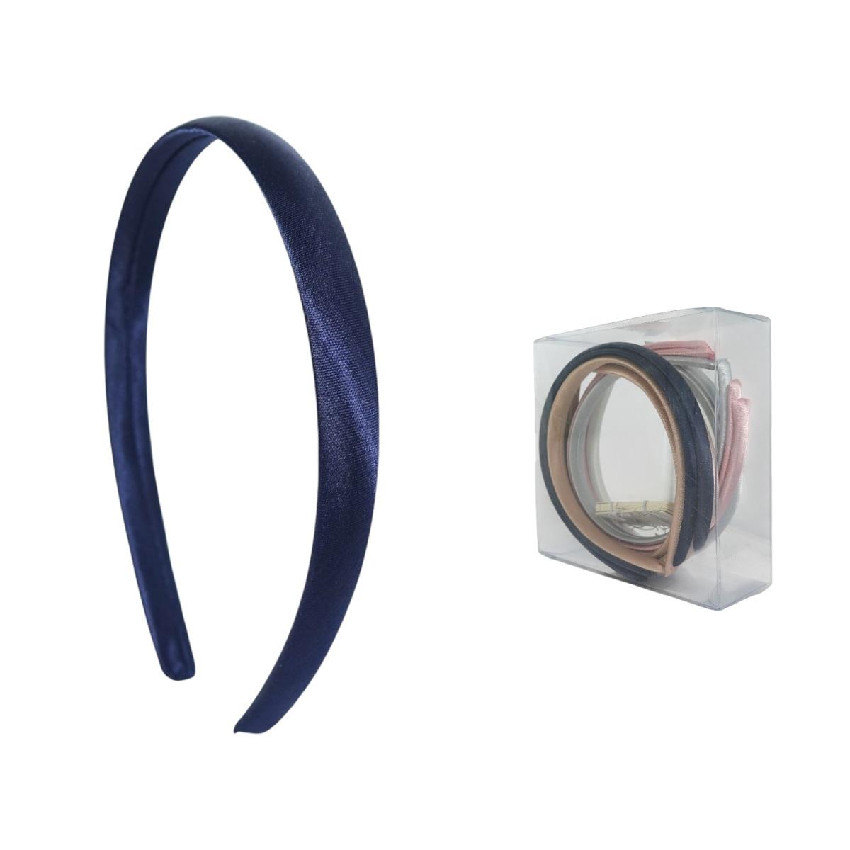 Cerchietto per capelli in raso colori assortiti medio Le Kikke