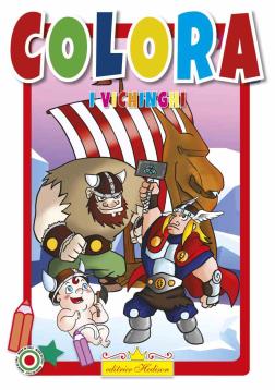 Libro da colorare i Vichinghi