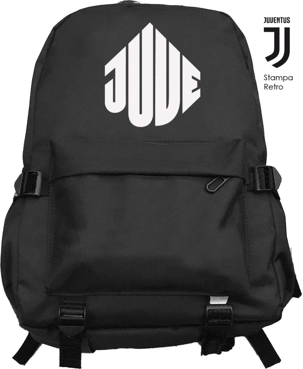 JUVENTUS ZAINO SCUOLA DOPPIO SCOMPARTO - Juventus Official Online Store