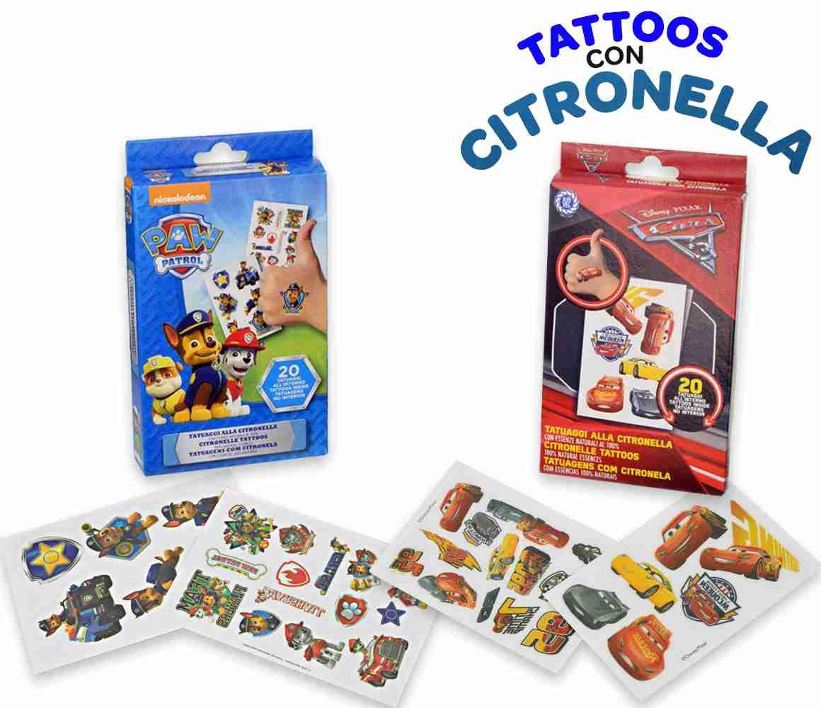 Tattoo citronella naturale boy