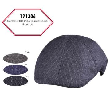 Cappello coppola gessata uomo romeo gigli