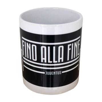 Tazza mug in ceramica fino alla fine ufficiale juventus