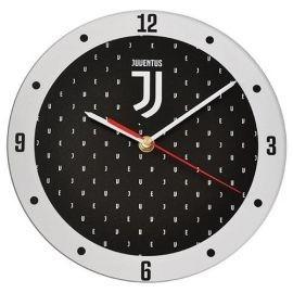 Orologio da parete rotondo in plexiglass black white d.24 cm Juventus