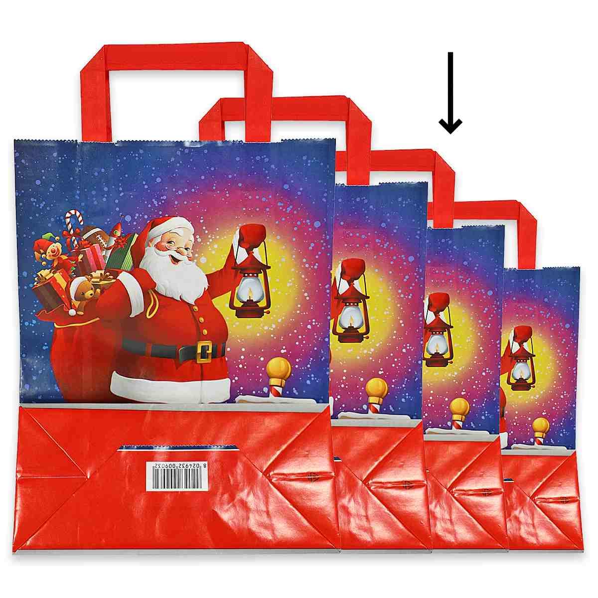 Shoppers carta f.to 27 + 12 x 37 fant. babbo natale