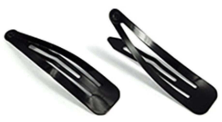 Clic clac piatta nera 5cm