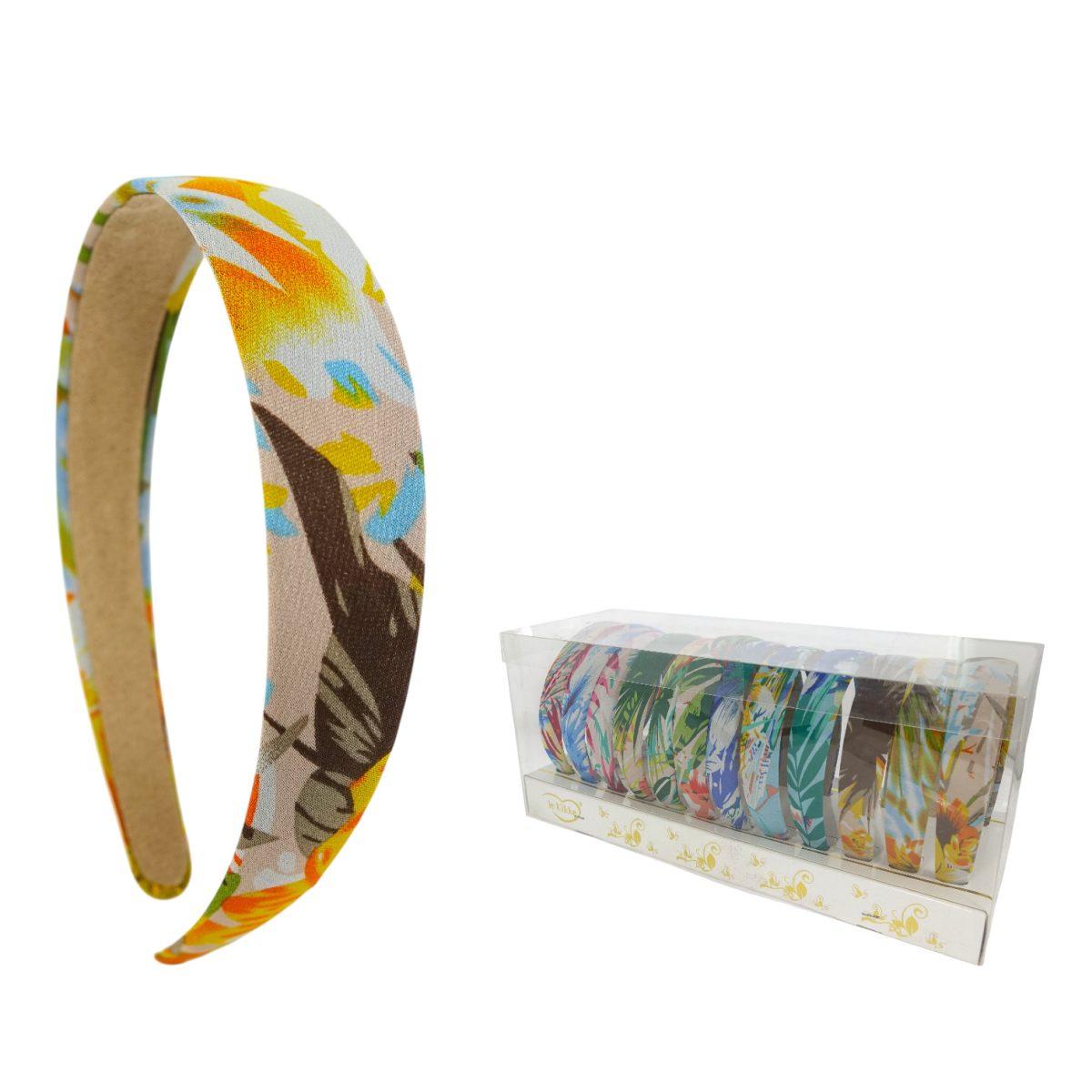 Cerchietto per capelli fantasia floreale Le Kikke