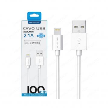 Newtop CU07 USB Simply Lightning 100 cm bianco