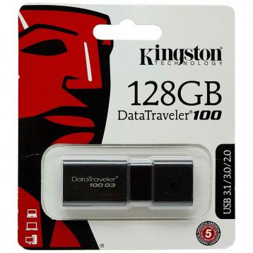Kingston usb flash dt-100 g3 usb 3.0 128gb
