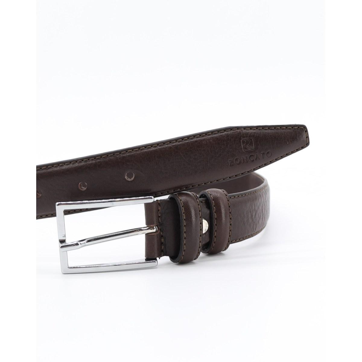 Cintura uomo in pelle roncato
