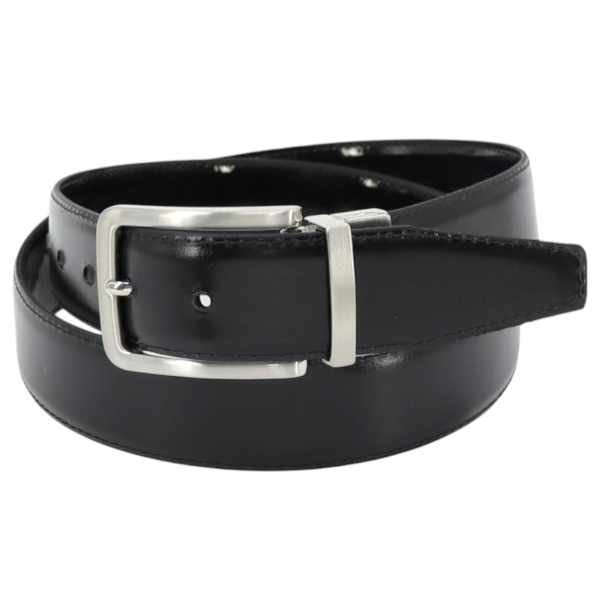 Cintura uomo double face in pelle Roncato