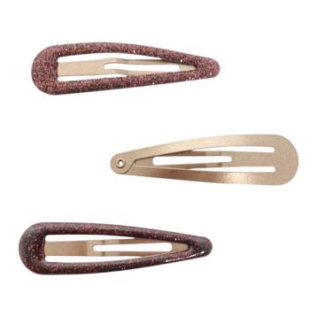 Clic clac per capelli 6 cm toni moro