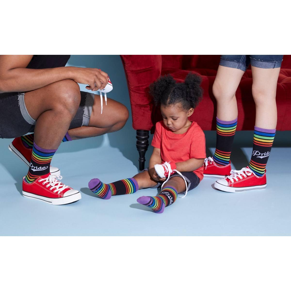 Calze regalo neonato al ginocchio orgoglio di squadra - sock it to me