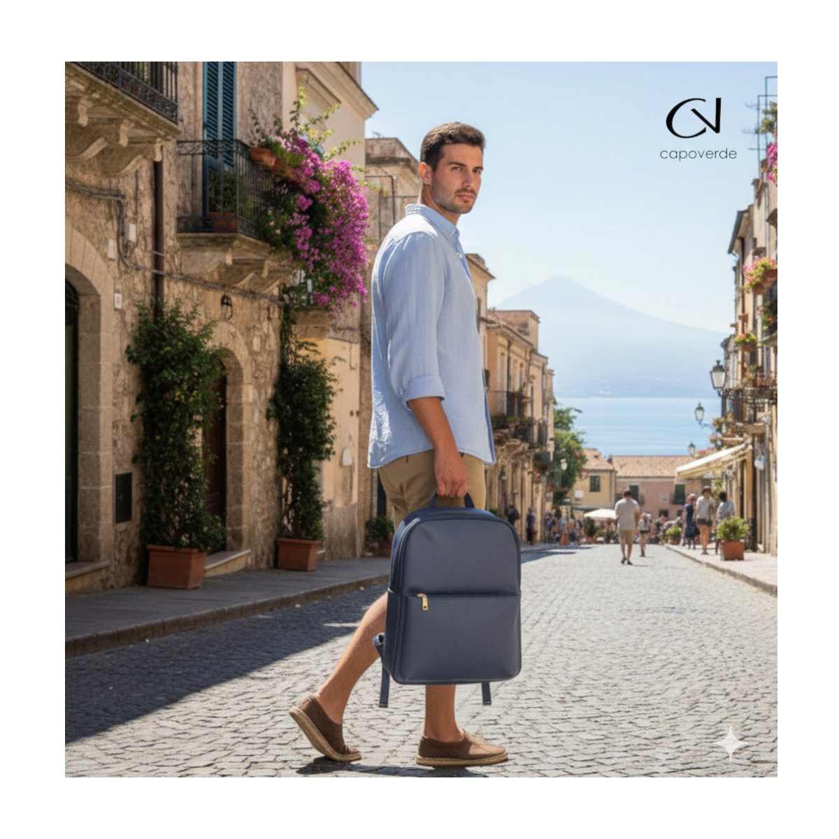 Zaino uomo Capoverde Made in Italy