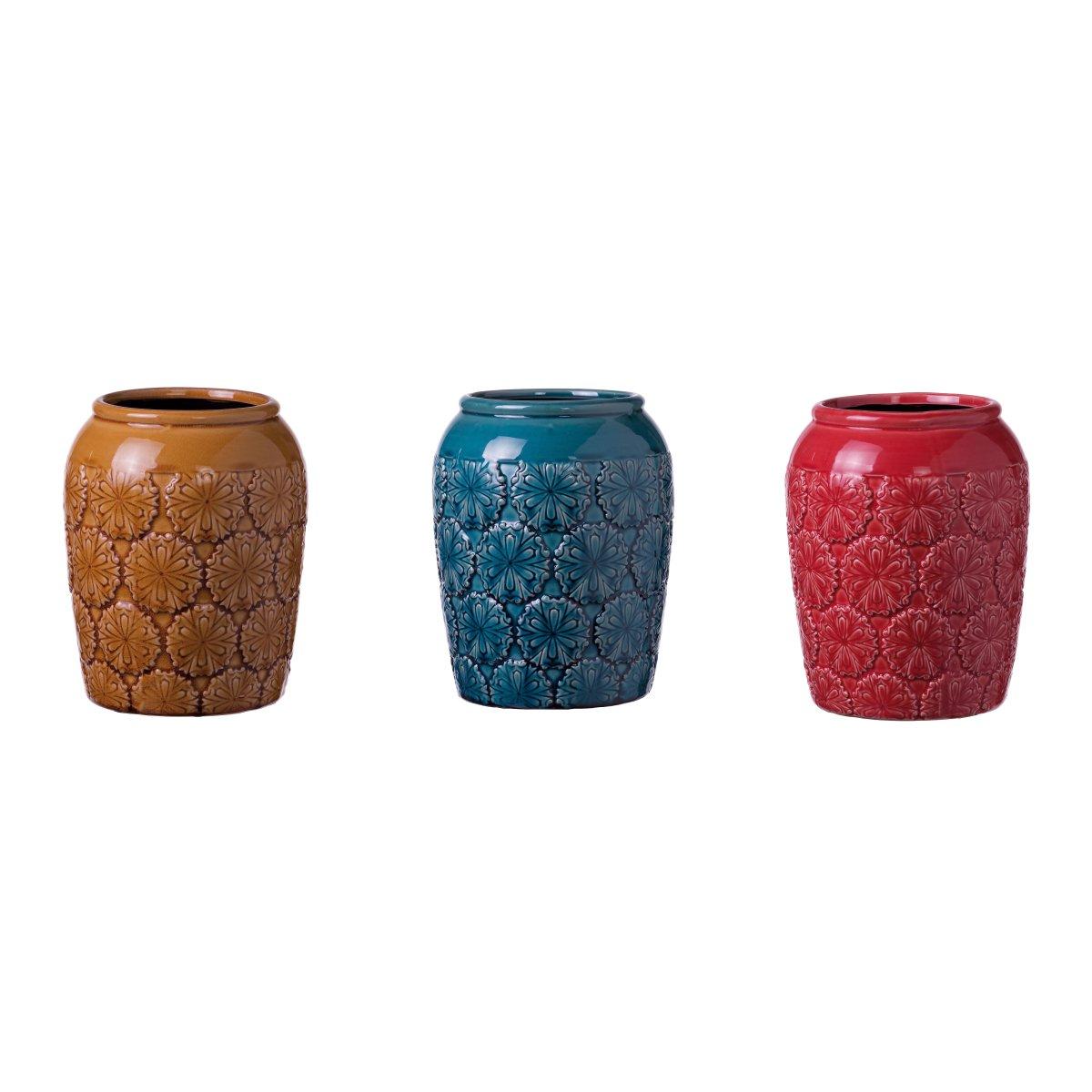Vaso in ceramica d.18xh.24 cm