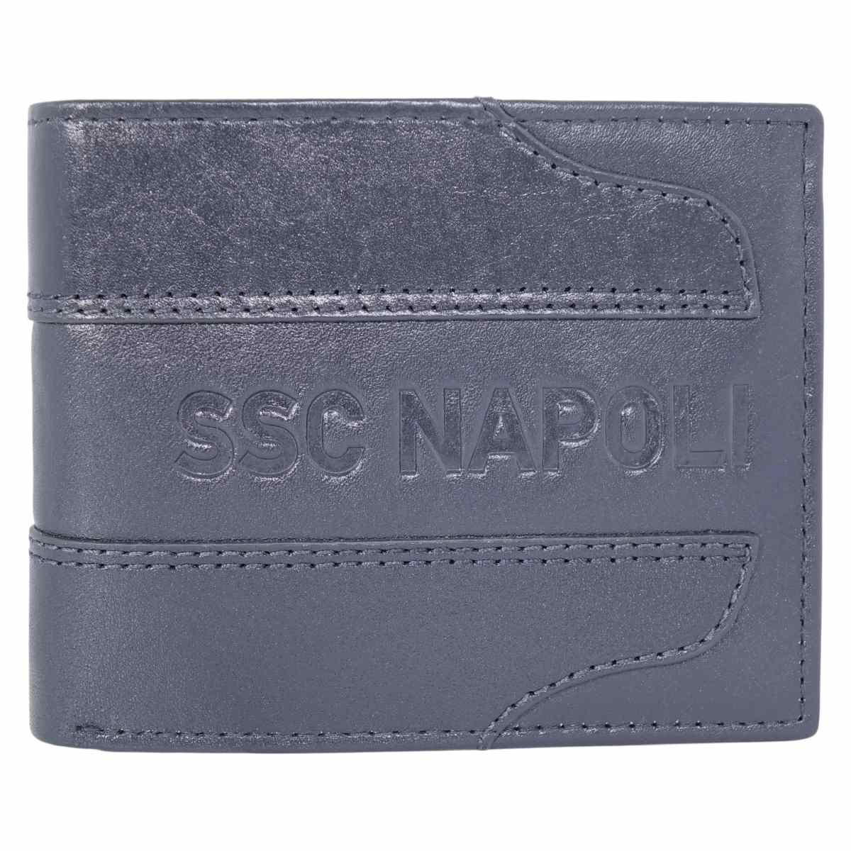Portafogli in pelle slim SSC Napoli