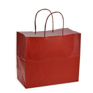 Shoppers carta rosso italy h 39 X l55 X p15 cm.