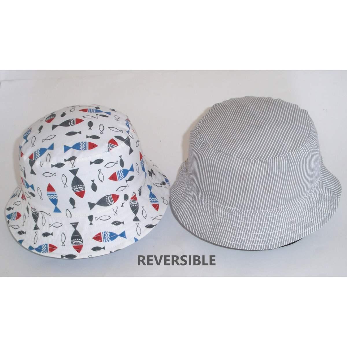 Cappello bimbo in tessuto navigare