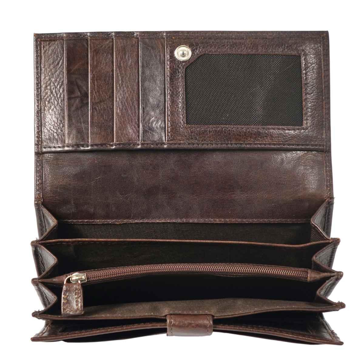 Portafogli donna in pelle icon linea trieste Charro