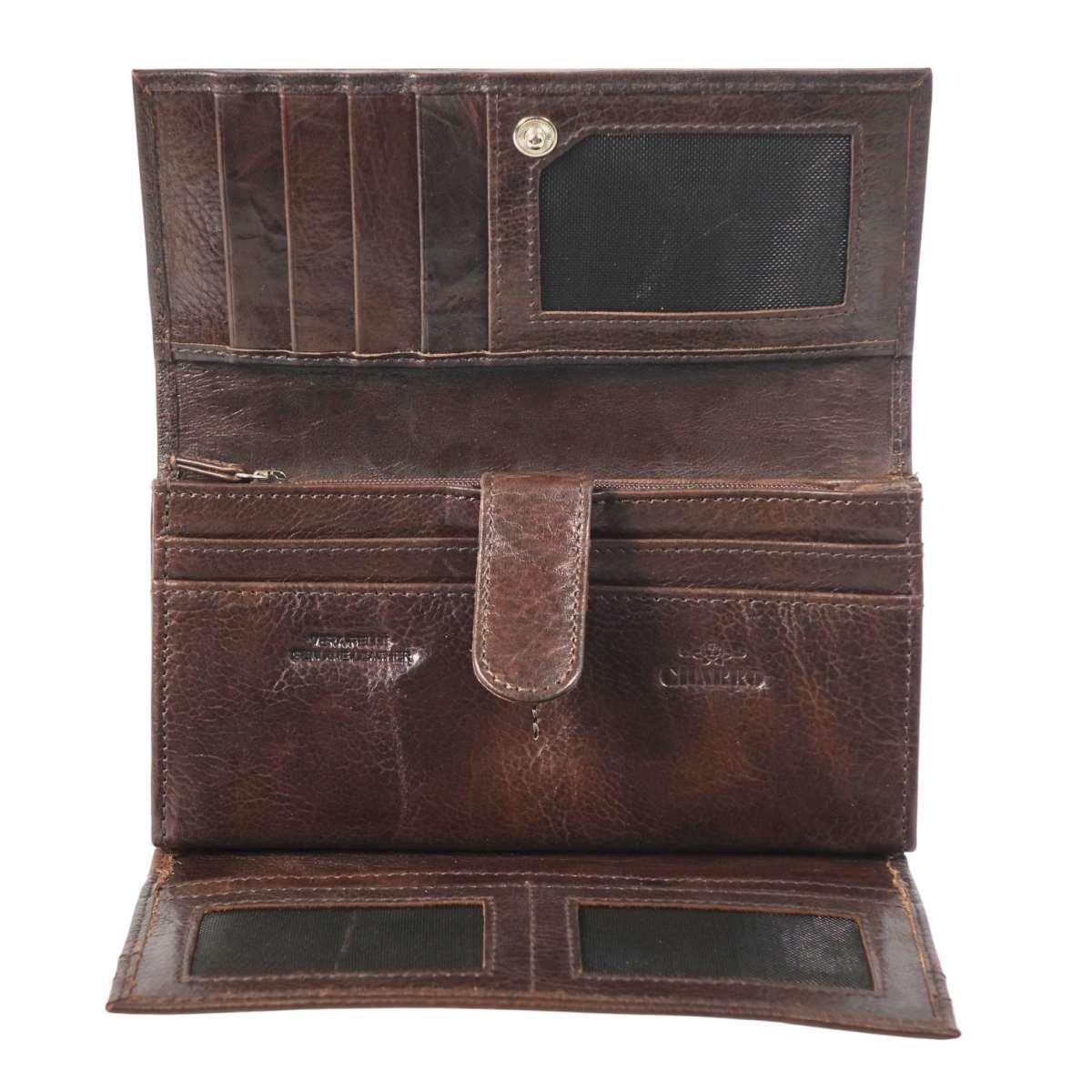 Portafogli donna in pelle icon linea trieste Charro