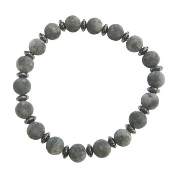 Bracciale di pietre con elastico