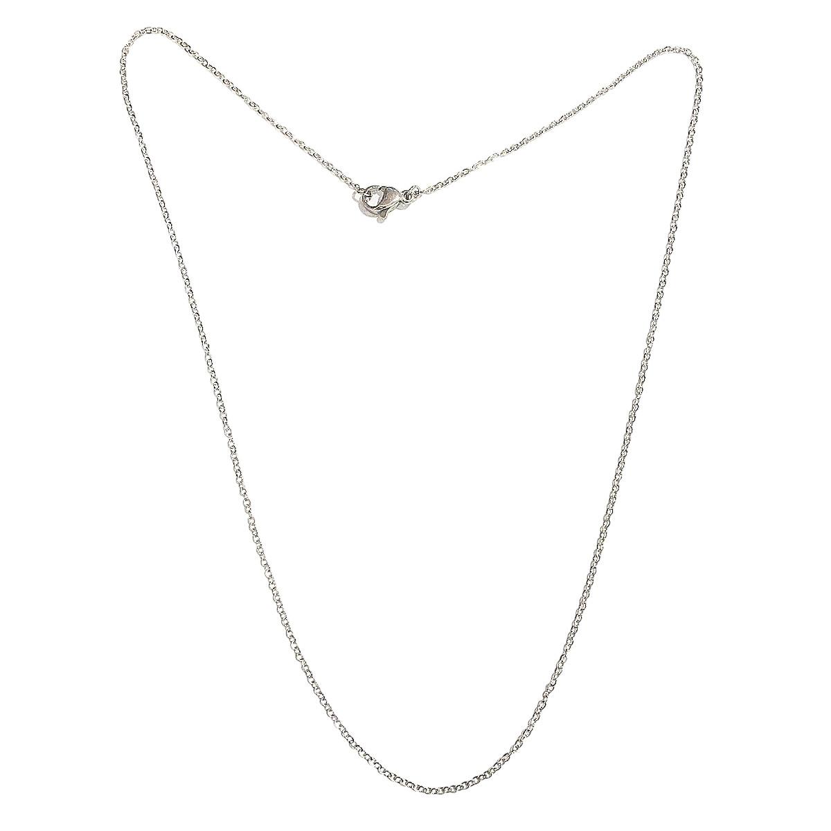 Collana unisex in acciaio 45 cm