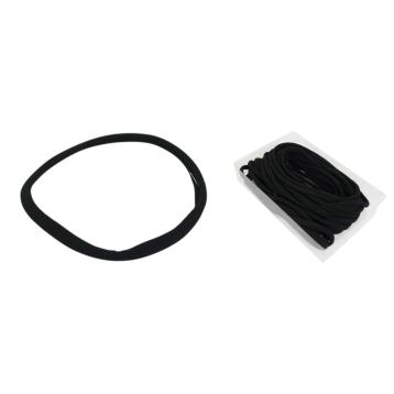 Fascia elastico per capelli sottile nera in box da 24 pezzi