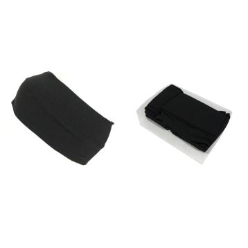 Fascia per capelli nera 11 cm in box da 12 pezzi