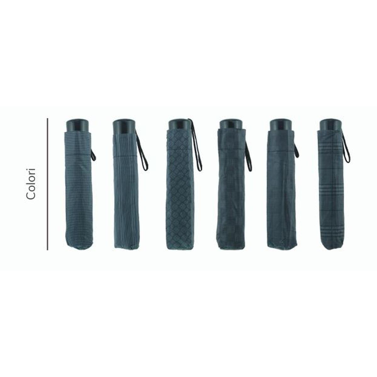 Ombrello apertura automatica fantasia scozzese Blue Drop