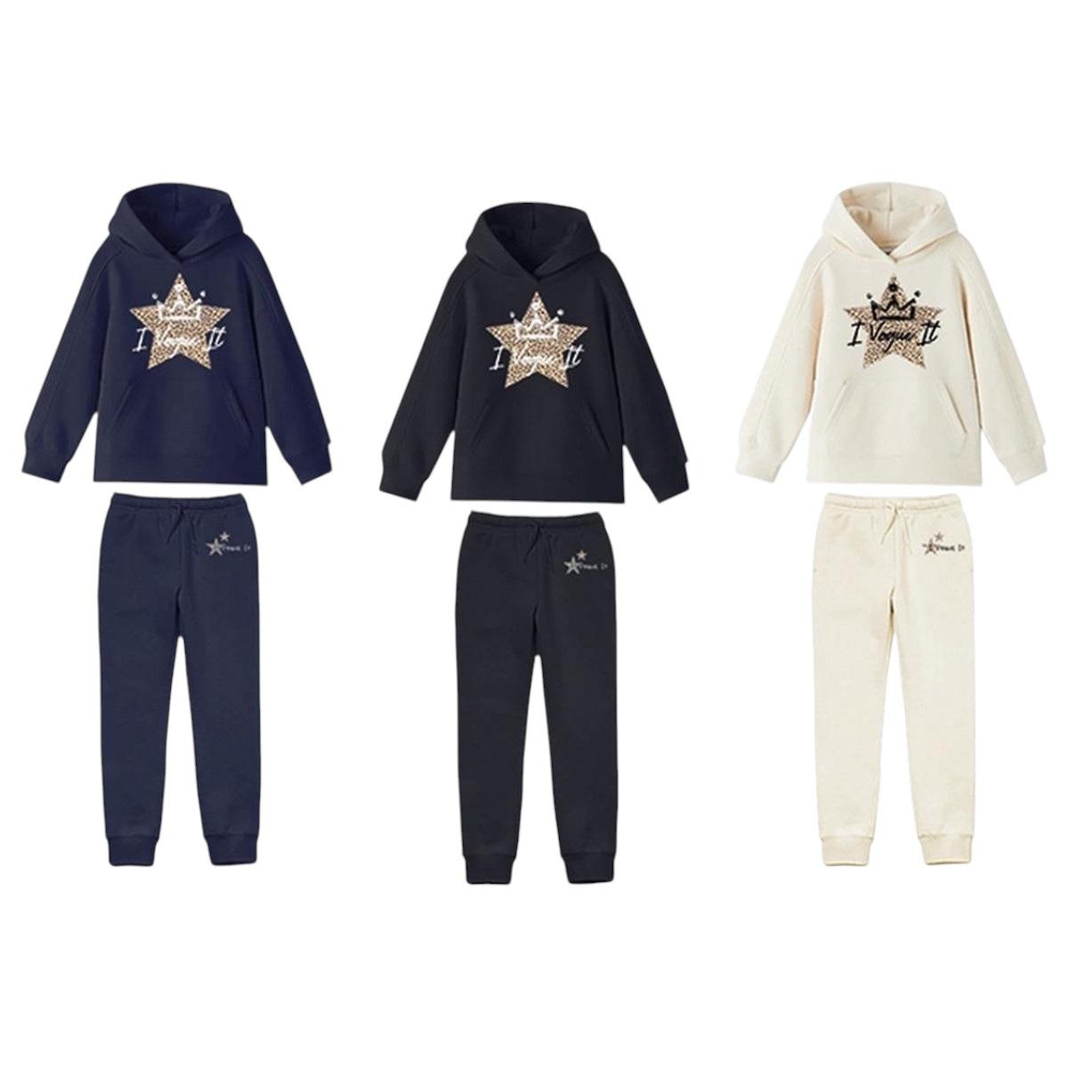 Tuta bimba felpa con cappuccio e pantalone i Vogue It