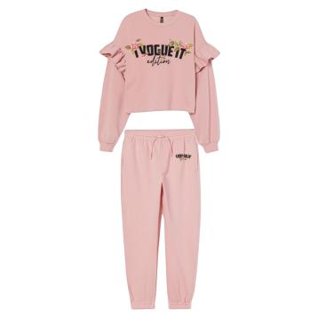 Tuta donna felpa corta e pantalone i vogue it