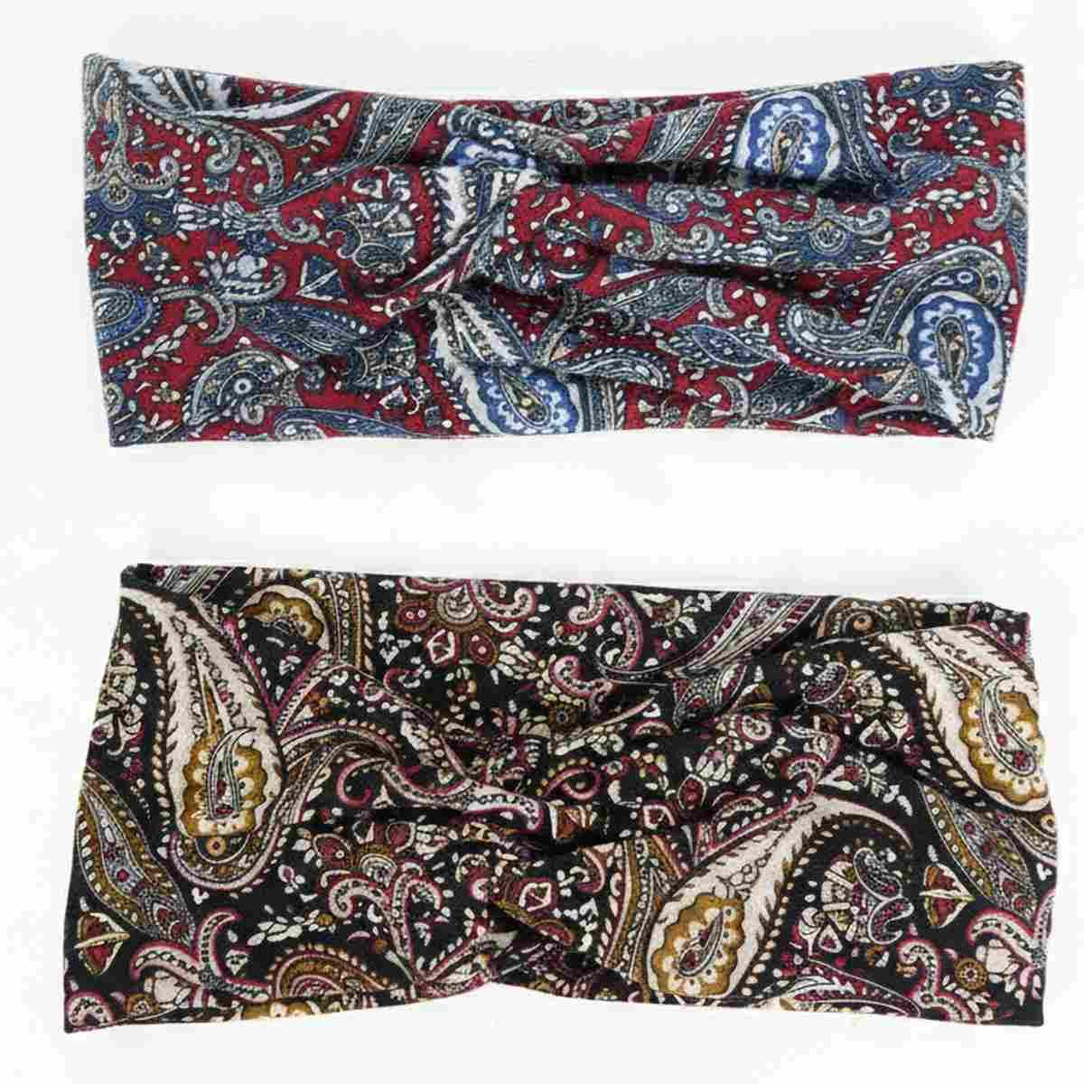 Fascia per capelli donna fantasia pasley